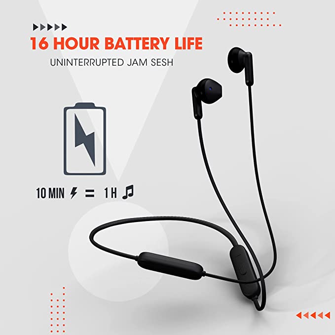 JBL Tune 215BT, (16 Hrs Playtime with Quick Charge, in Ear Bluetooth Wireless Earphones with Mic, 12.5mm Premium Earbuds with Pure Bass, BT 5.0, Dual Pairing, Type C & Voice Assistant Support )
